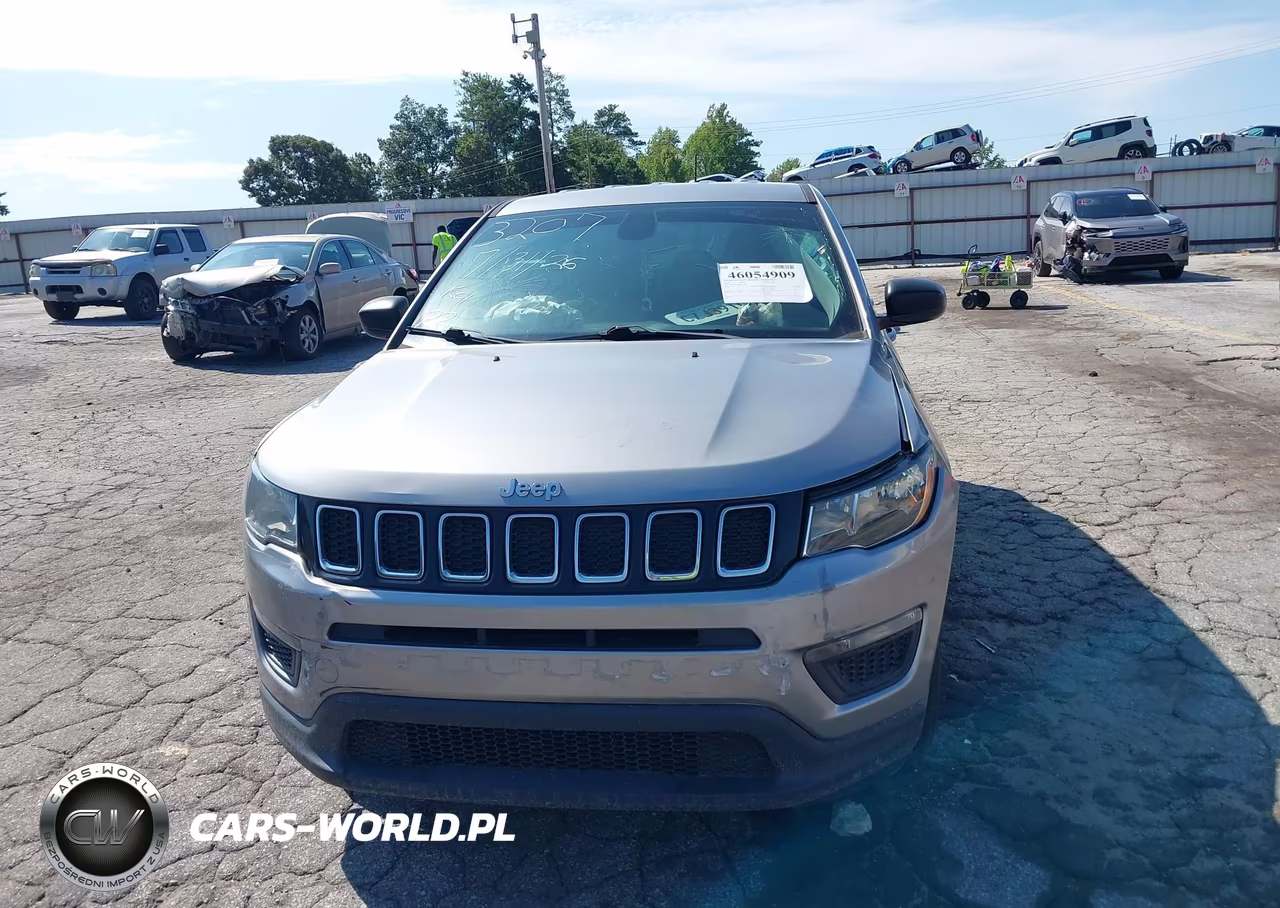 2018 Jeep Compass Sport Fwd VIN:3C4NJCAB0JT233207 - 6