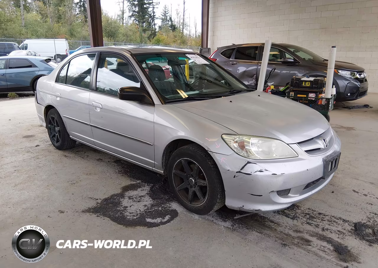 2004 Honda Civic Ex VIN:2HGES26794H561235 - 1