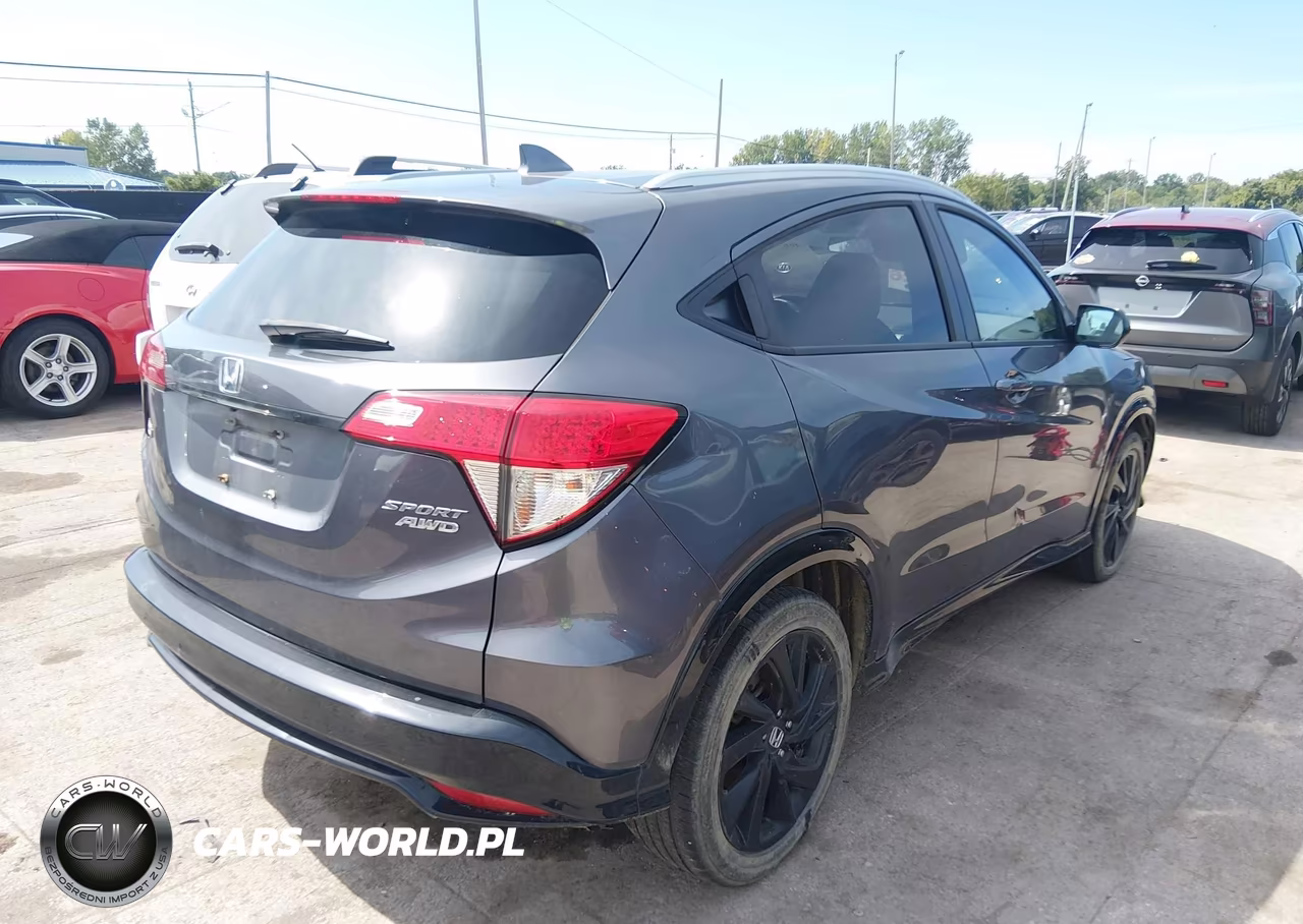 2022 Honda Hr-V Awd Sport VIN:3CZRU6H11NM764613 - 4