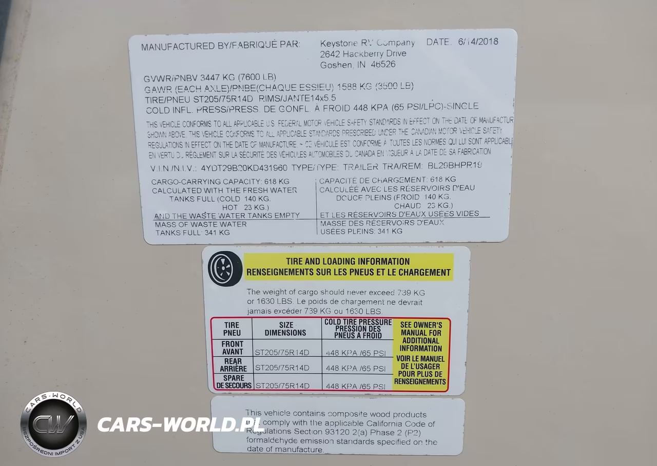 2019 Keystone Rv Premier Ultra Lite By Bullet VIN:4YDT29B20KD431960 - 9