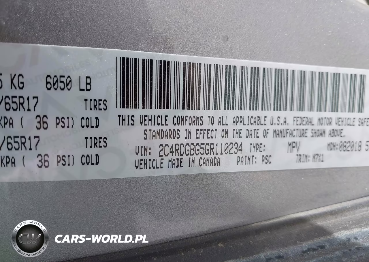 2016 Dodge Grand Caravan Se Plus VIN:2C4RDGBG5GR110234 - 9