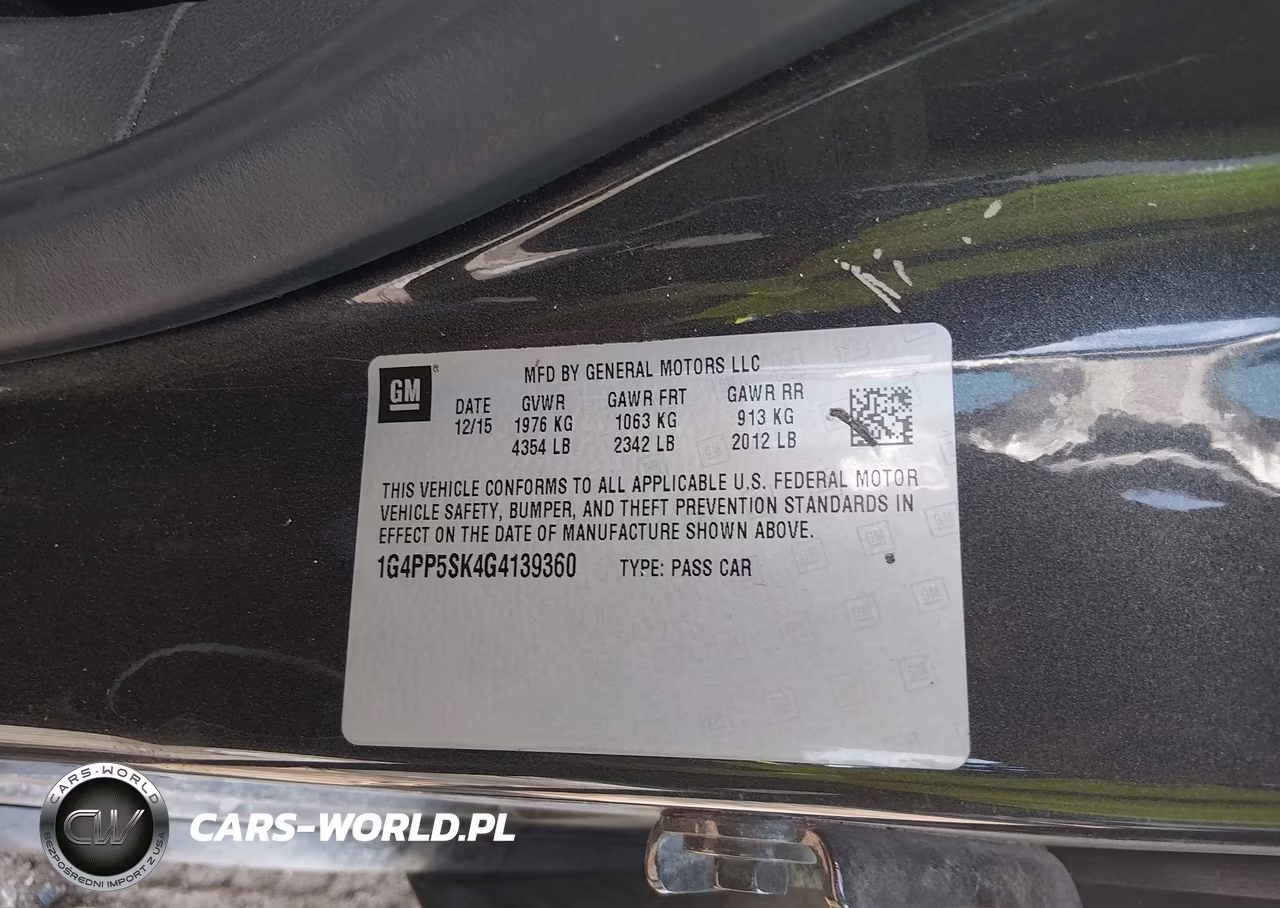 2016 Buick Verano VIN:1G4PP5SK4G4139360 - 9
