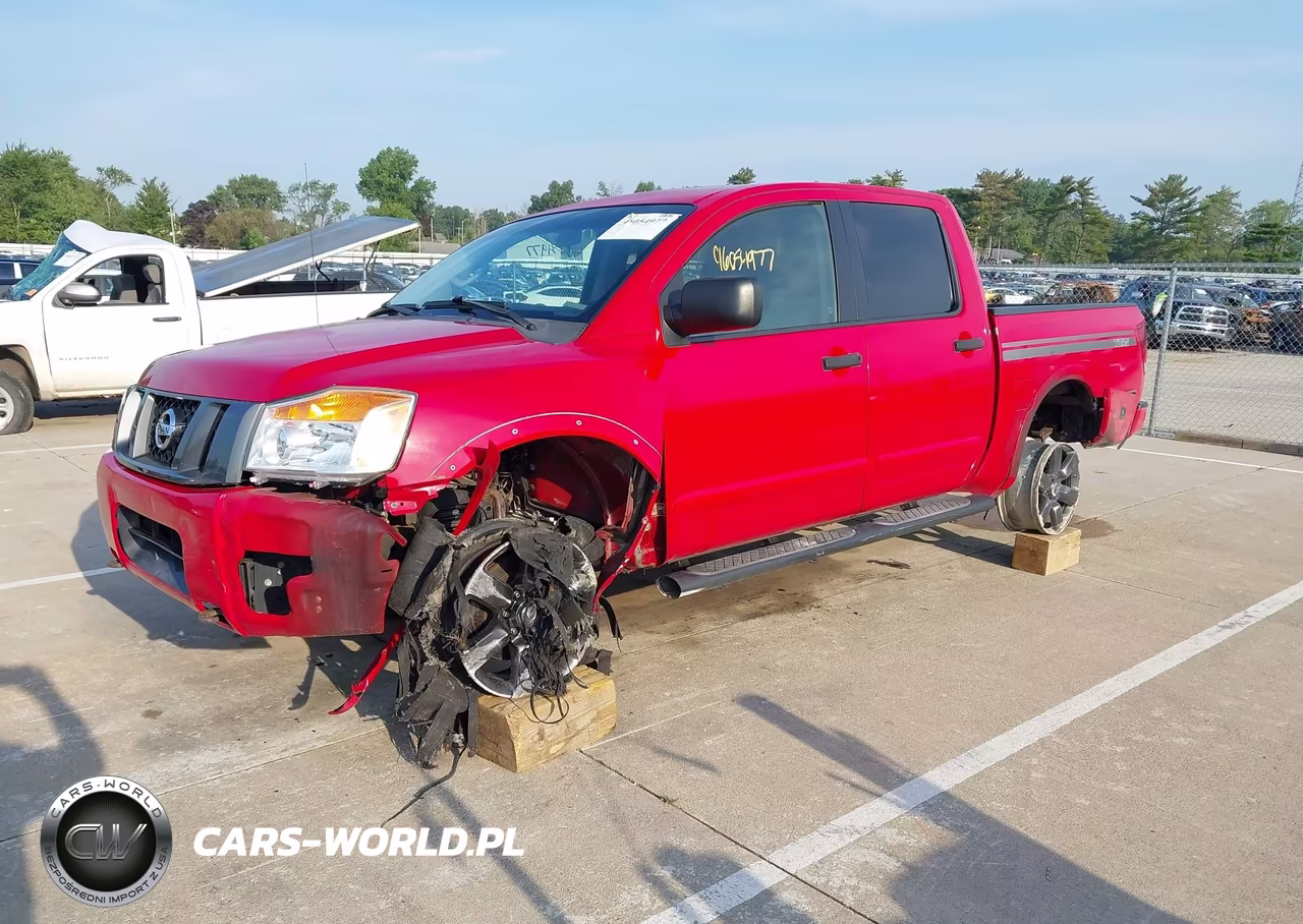 2012 Nissan Titan Sv VIN:1N6AA0EJXCN331336 - 2
