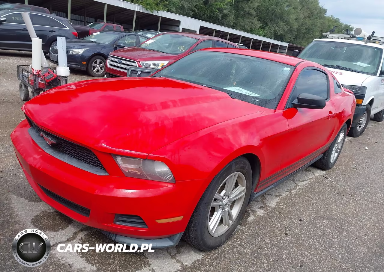 2012 Ford Mustang V6 VIN:1ZVBP8AM8C5208586 - 2