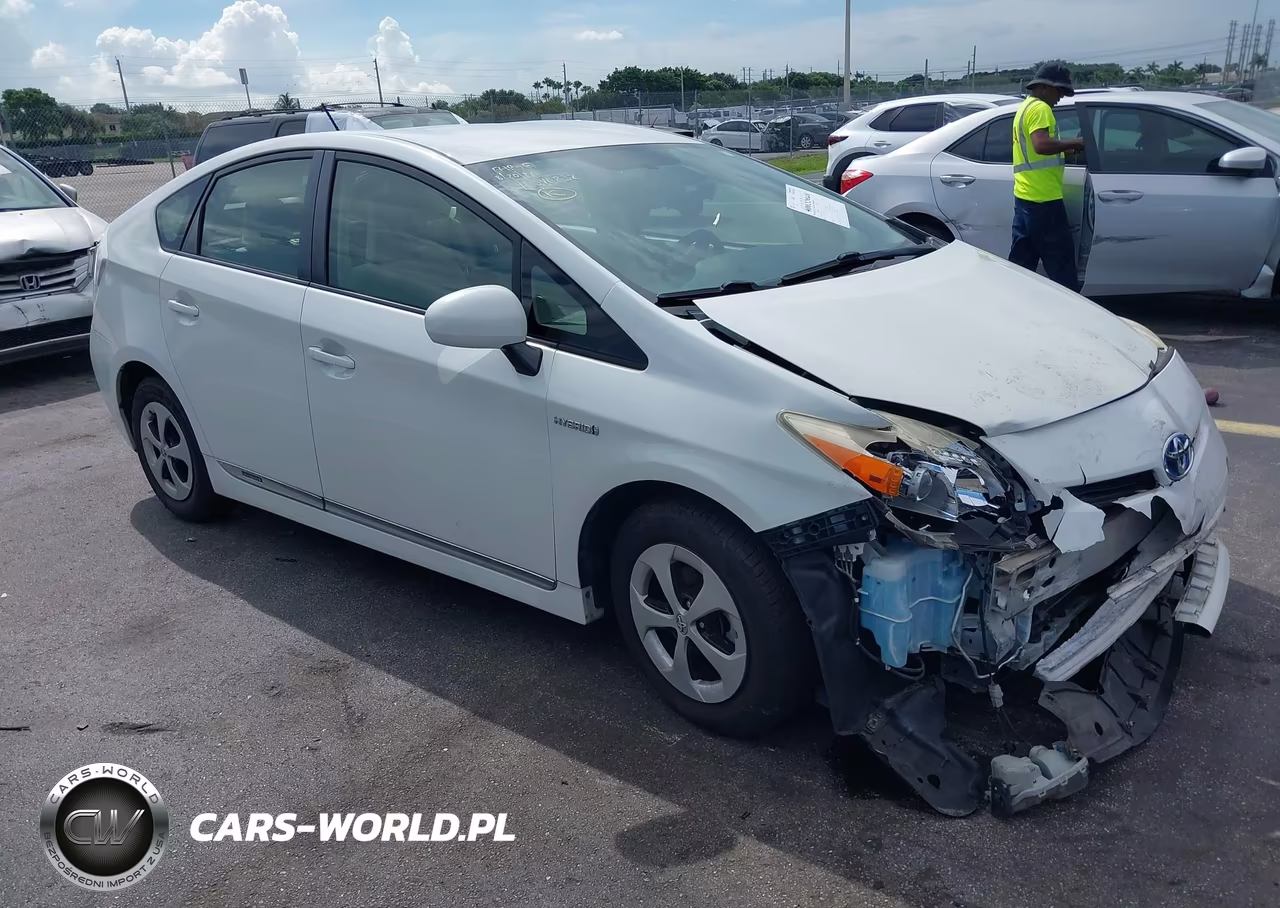 2012 Toyota Prius Three VIN:JTDKN3DU9C1528272 - 1