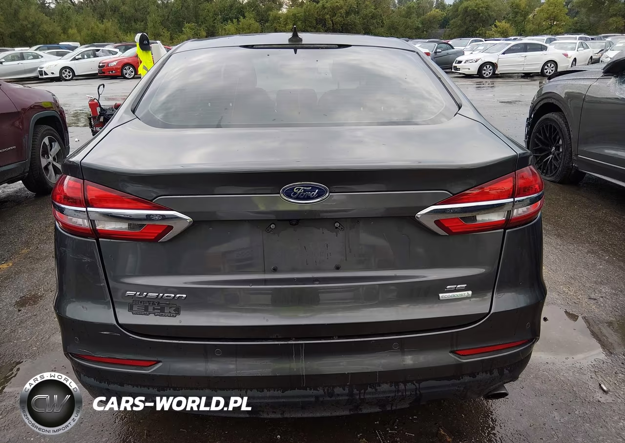 2019 Ford Fusion Se VIN:3FA6P0HD6KR283655 - 16