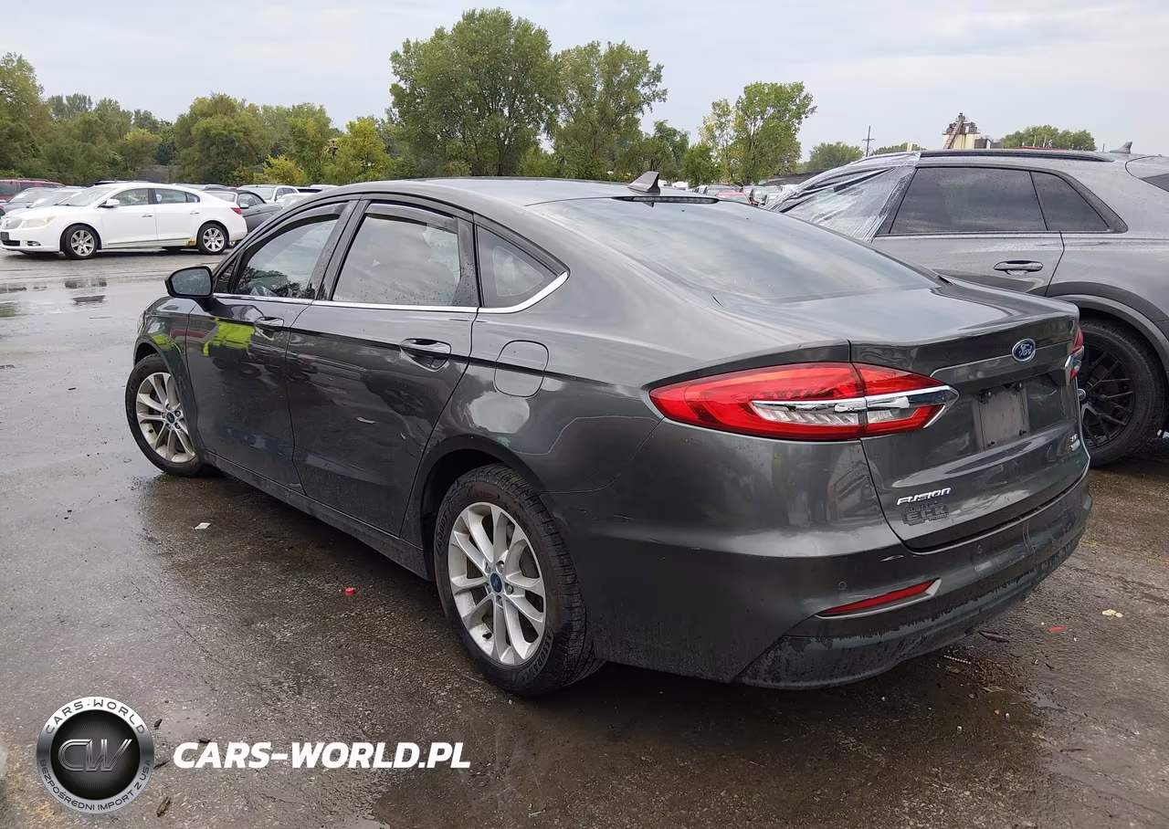2019 Ford Fusion Se VIN:3FA6P0HD6KR283655 - 3