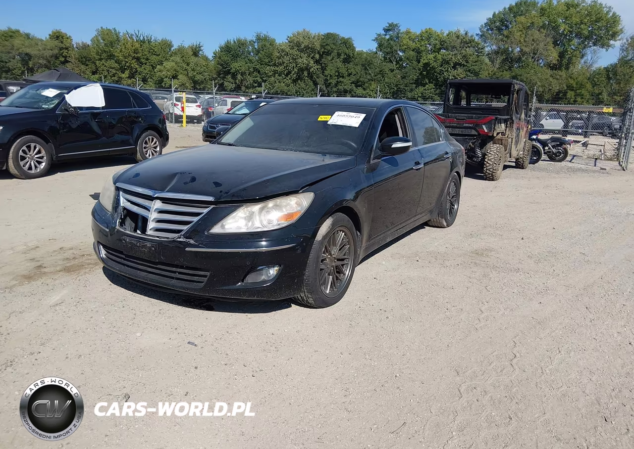 2009 Hyundai Genesis 3.8 VIN:KMHGC46E39U022544 - 2