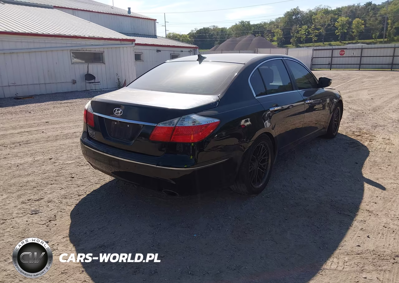 2009 Hyundai Genesis 3.8 VIN:KMHGC46E39U022544 - 4