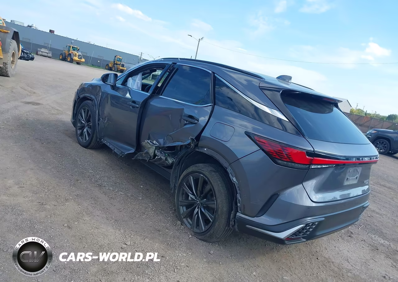 2023 Lexus Rx 350 F Sport Handling VIN:2T2BAMCAXPC019040 - 3