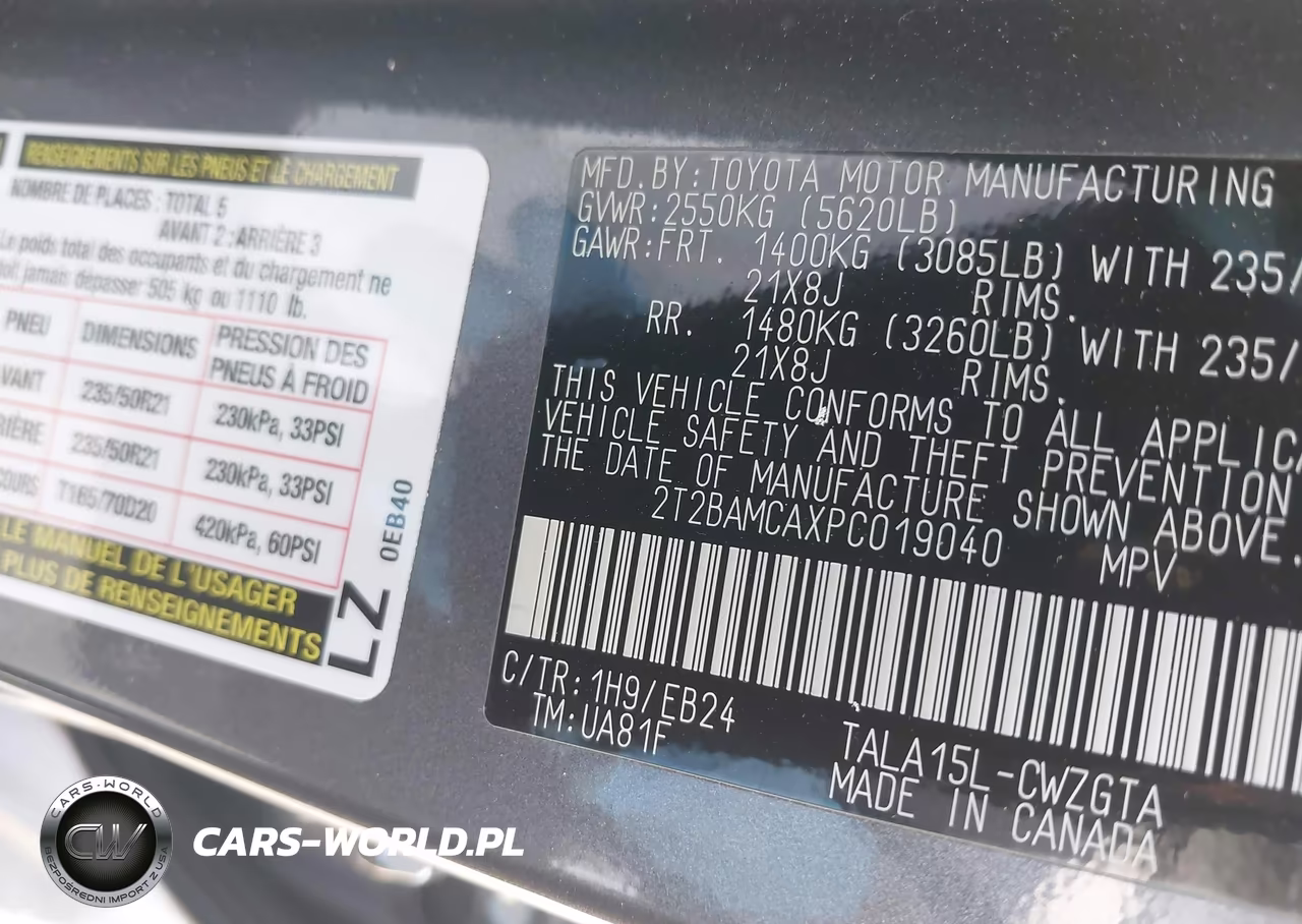2023 Lexus Rx 350 F Sport Handling VIN:2T2BAMCAXPC019040 - 9
