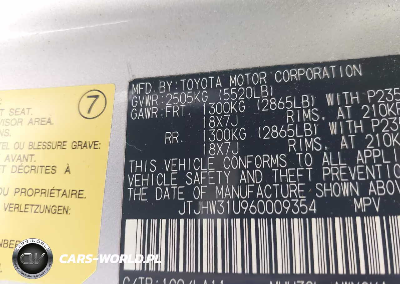 2006 Lexus Rx 400H VIN:JTJHW31U960009354 - 9