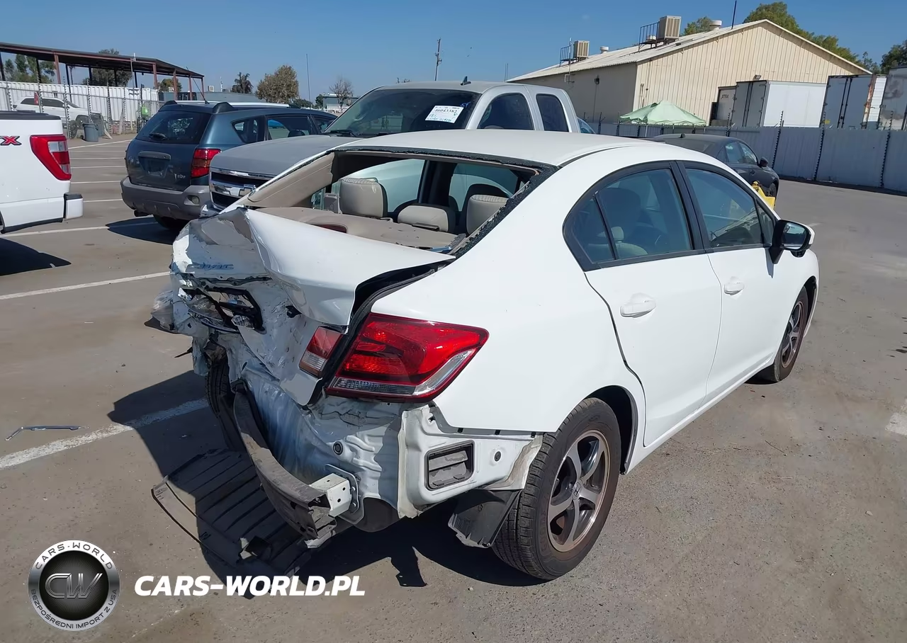 2015 Honda Civic Se VIN:19XFB2F7XFE248857 - 4