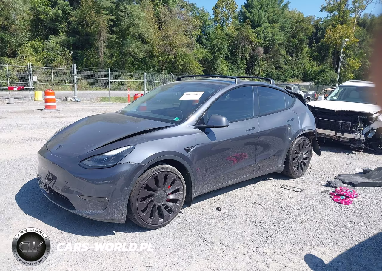 2022 Tesla Model Y Performance Dual Motor All-Wheel Drive VIN:7SAYGDEF4NF308450 - 2