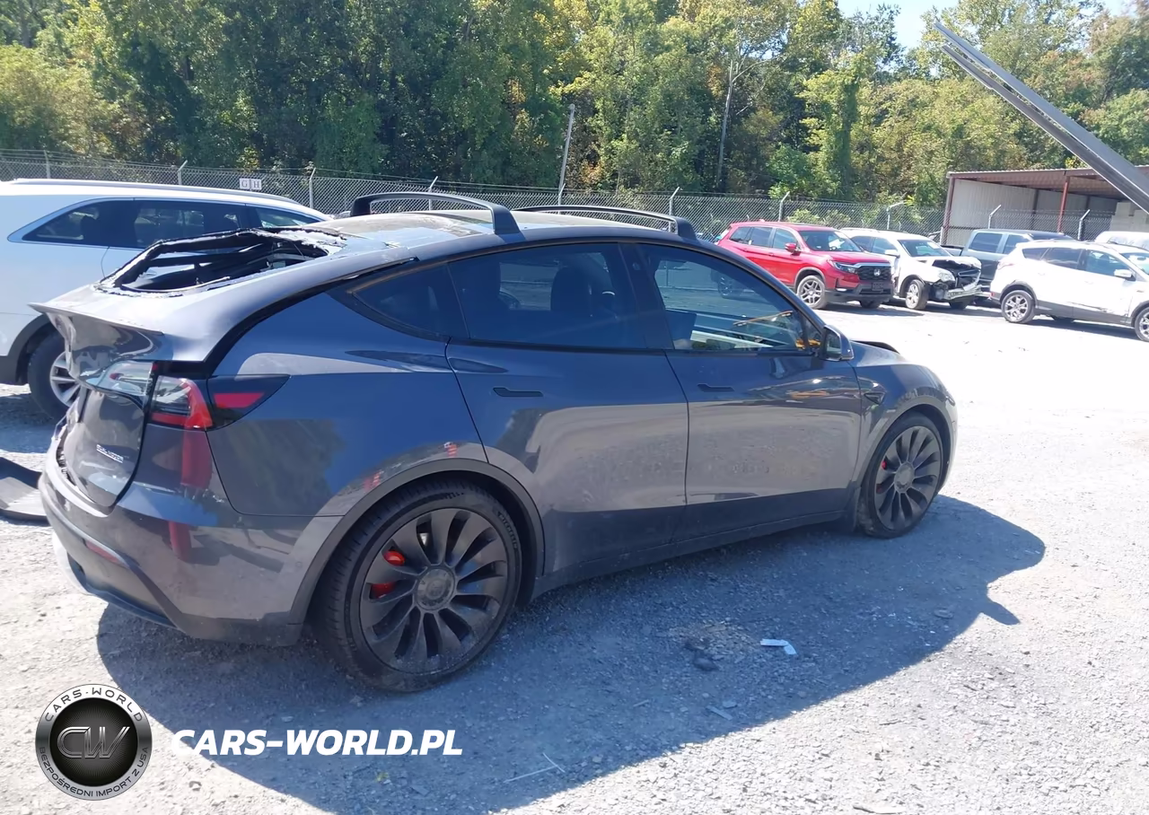 2022 Tesla Model Y Performance Dual Motor All-Wheel Drive VIN:7SAYGDEF4NF308450 - 4
