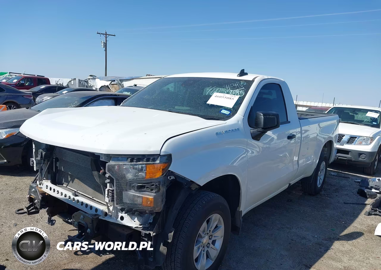 2024 Chevrolet Silverado 1500 2Wd Long Bed Wt VIN:3GCNAAED9RG381716 - 2
