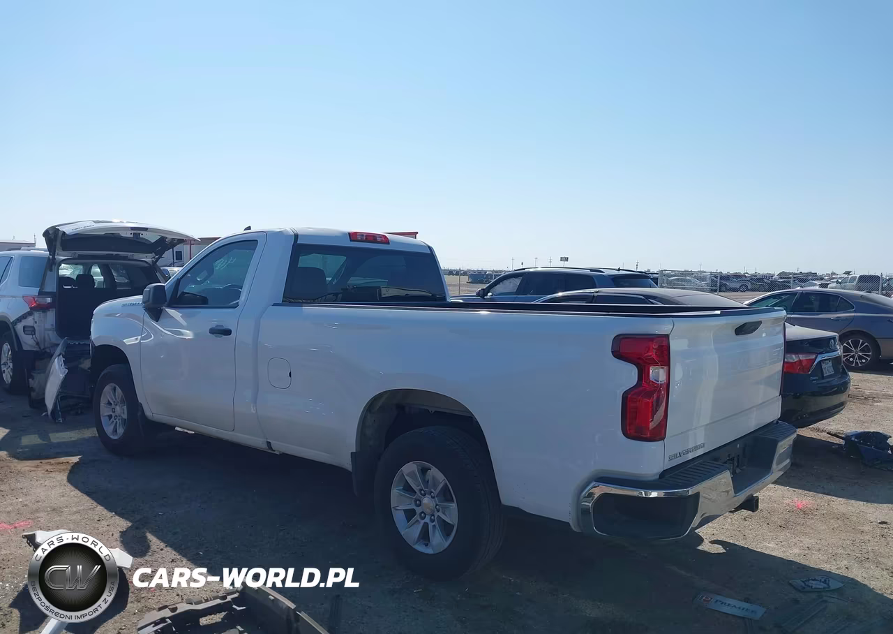 2024 Chevrolet Silverado 1500 2Wd Long Bed Wt VIN:3GCNAAED9RG381716 - 3