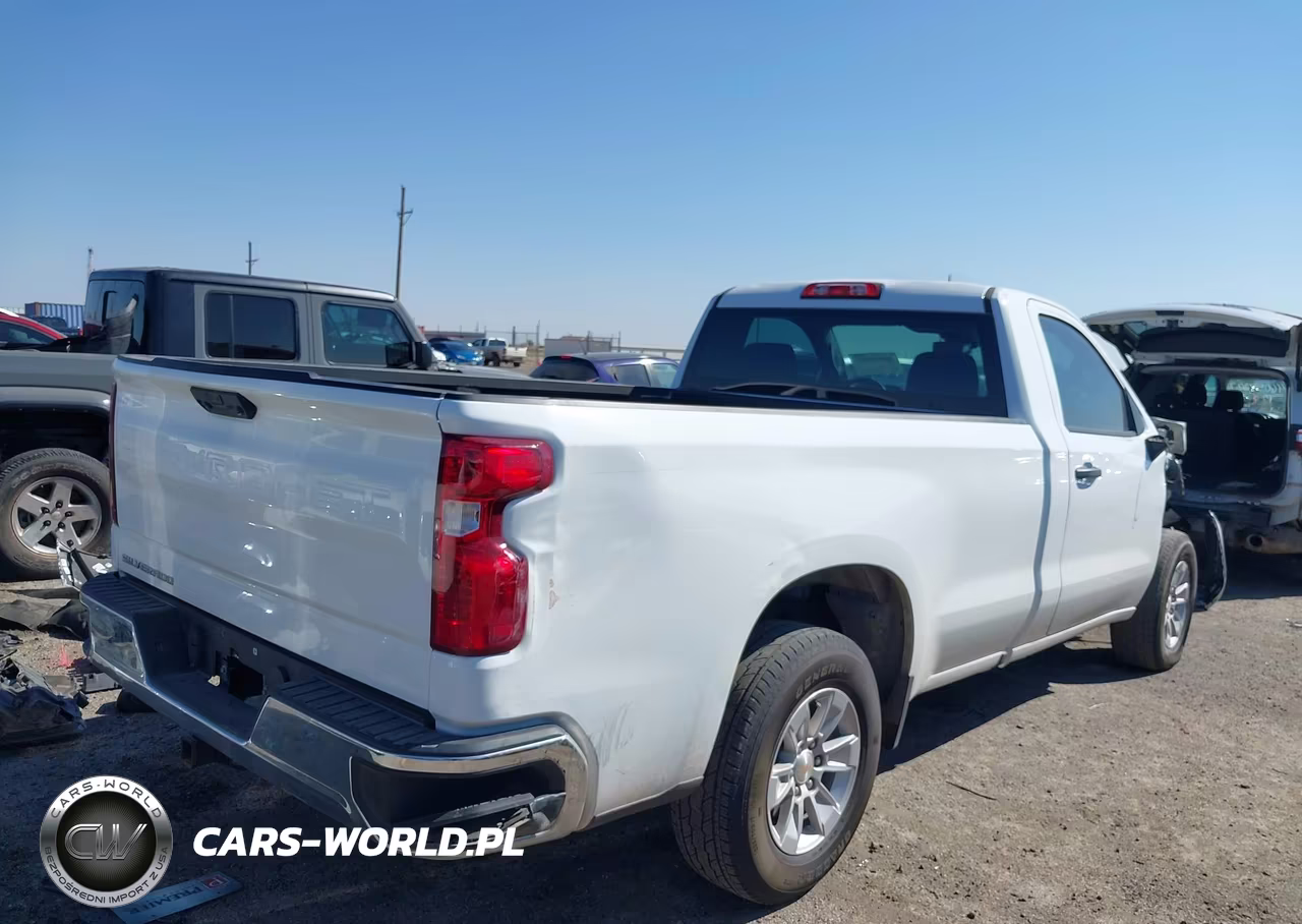 2024 Chevrolet Silverado 1500 2Wd Long Bed Wt VIN:3GCNAAED9RG381716 - 4