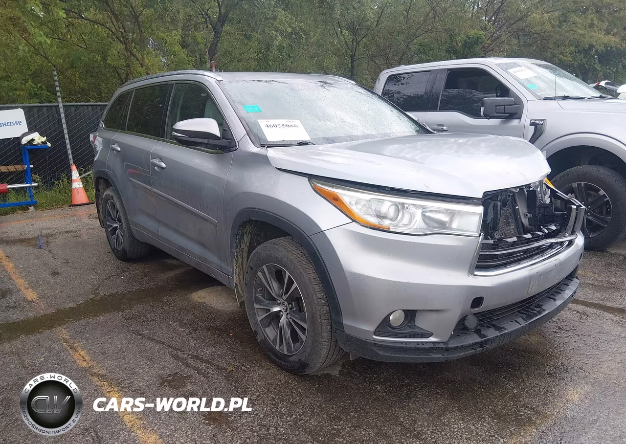 2016 Toyota Highlander Xle V6