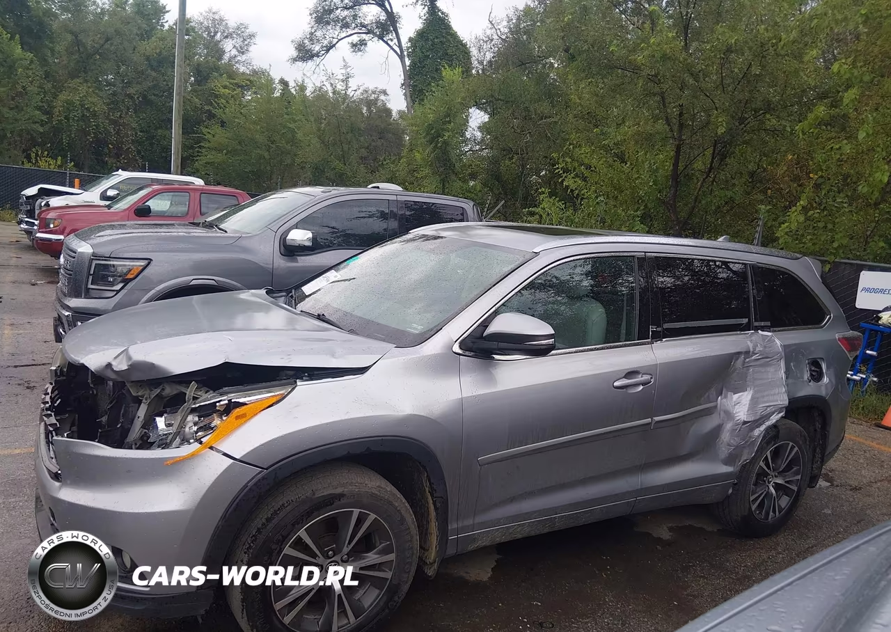 2016 Toyota Highlander Xle V6 VIN:5TDJKRFH0GS322256 - 14