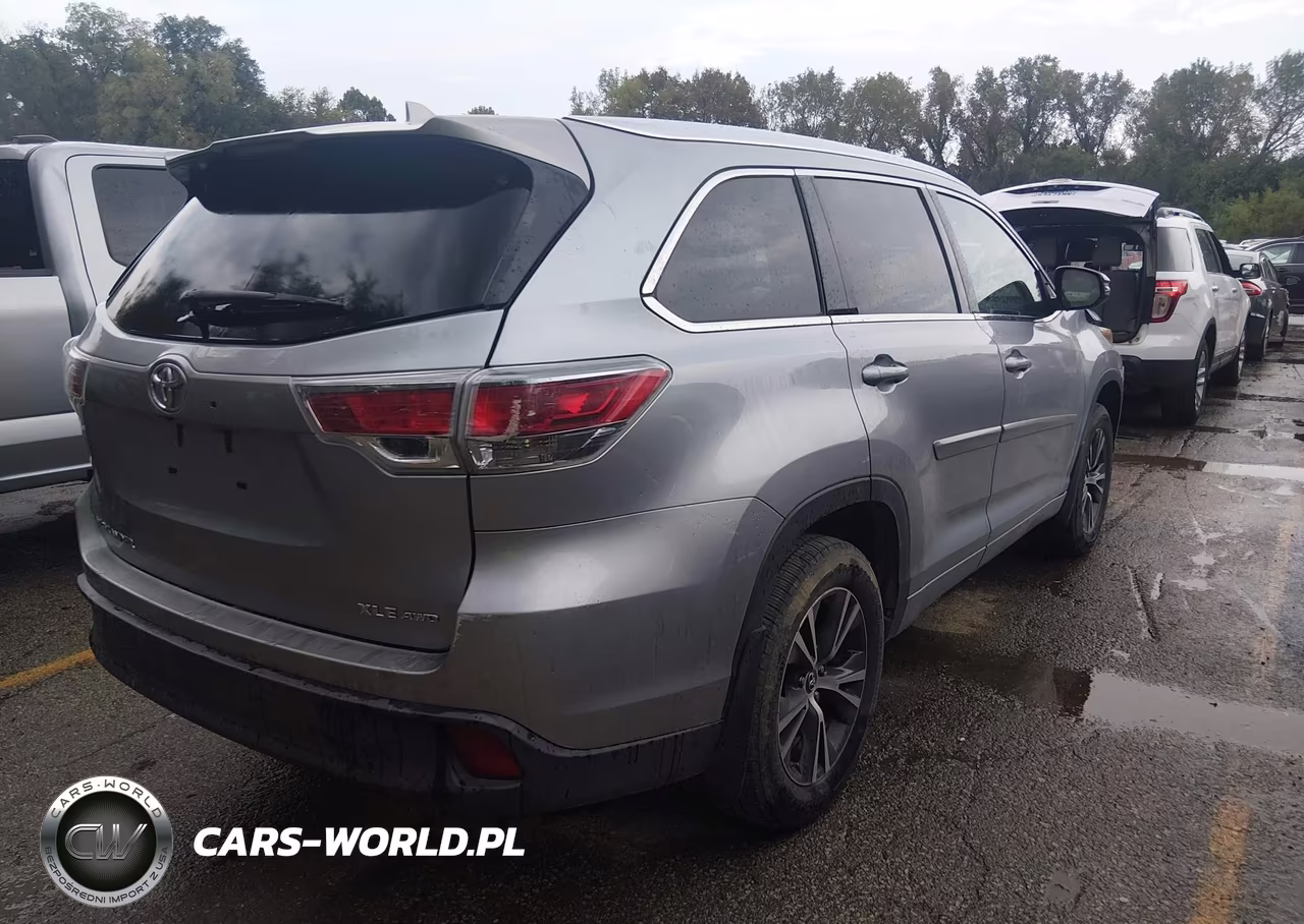 2016 Toyota Highlander Xle V6 VIN:5TDJKRFH0GS322256 - 4
