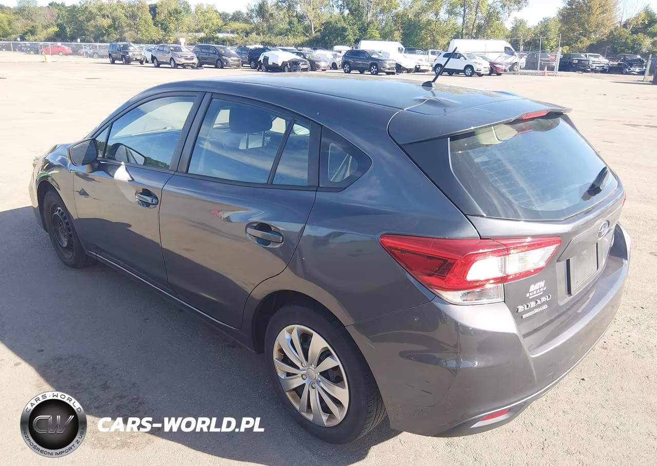 2019 Subaru Impreza 2.0I VIN:4S3GTAA60K3721225 - 3