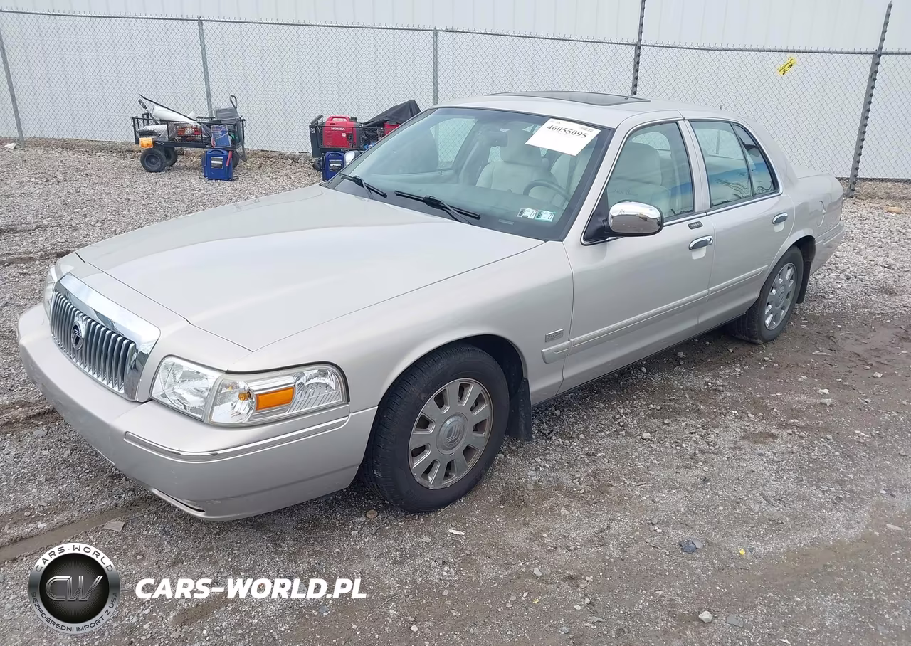 2007 Mercury Grand Marquis Ls VIN:2MHHM75V77X611144 - 2