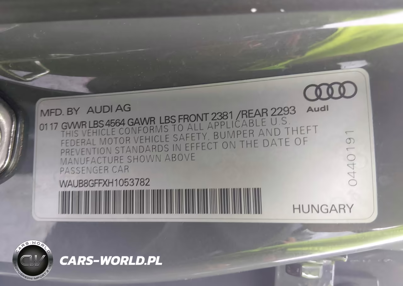 2017 Audi A3 2.0T Premium VIN:WAUB8GFFXH1053782 - 9