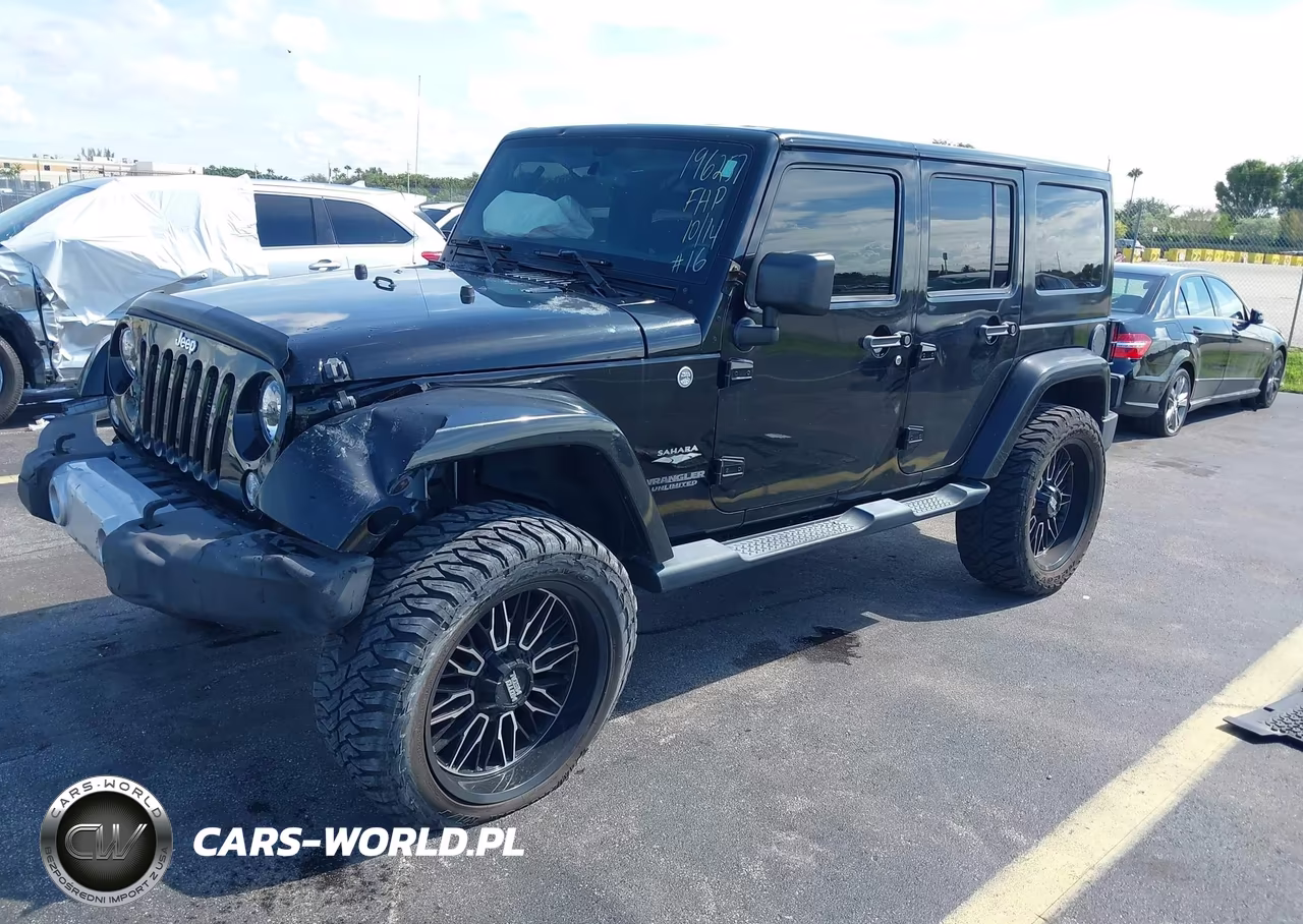 2014 Jeep Wrangler Unlimited Sahara VIN:1C4BJWEGXEL196257 - 2