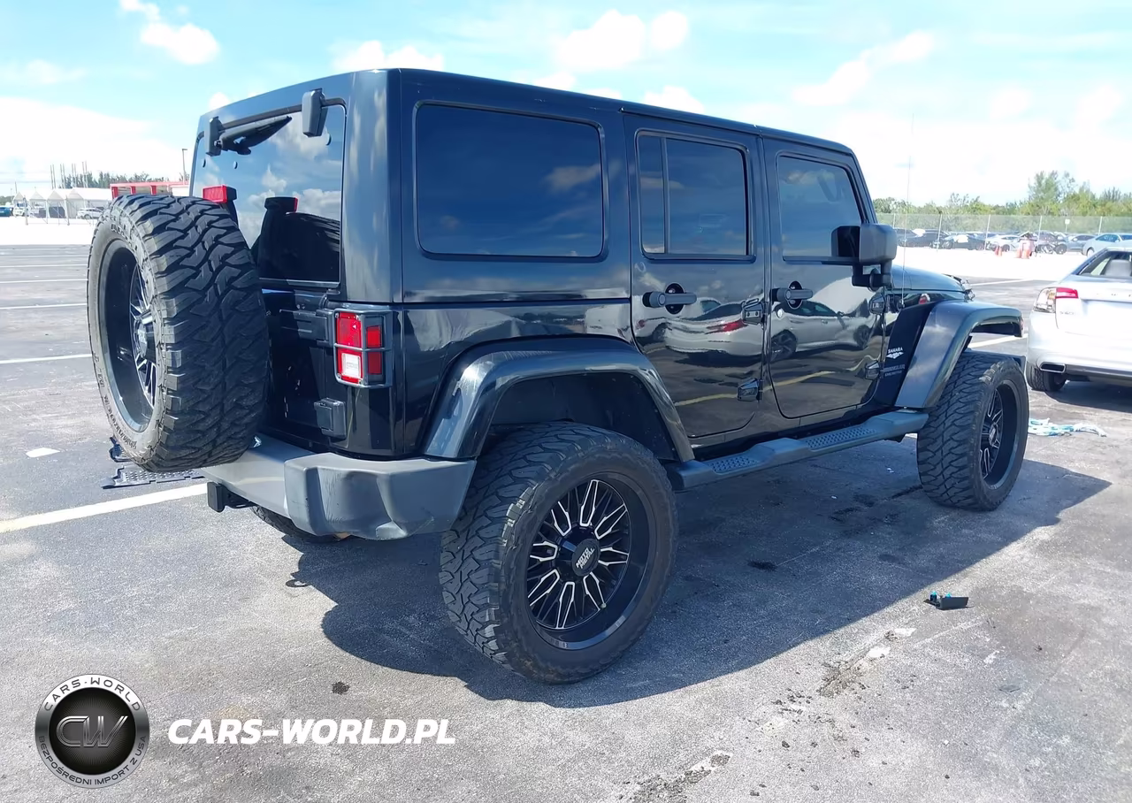 2014 Jeep Wrangler Unlimited Sahara VIN:1C4BJWEGXEL196257 - 4