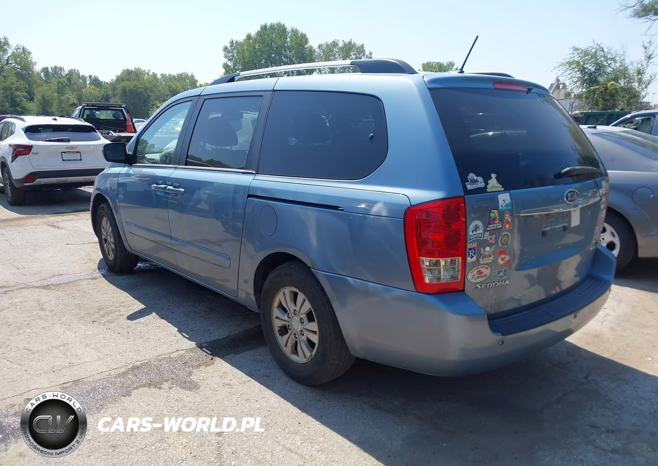 2012 Kia Sedona Lx VIN:KNDMG4C71C6429050 - 3