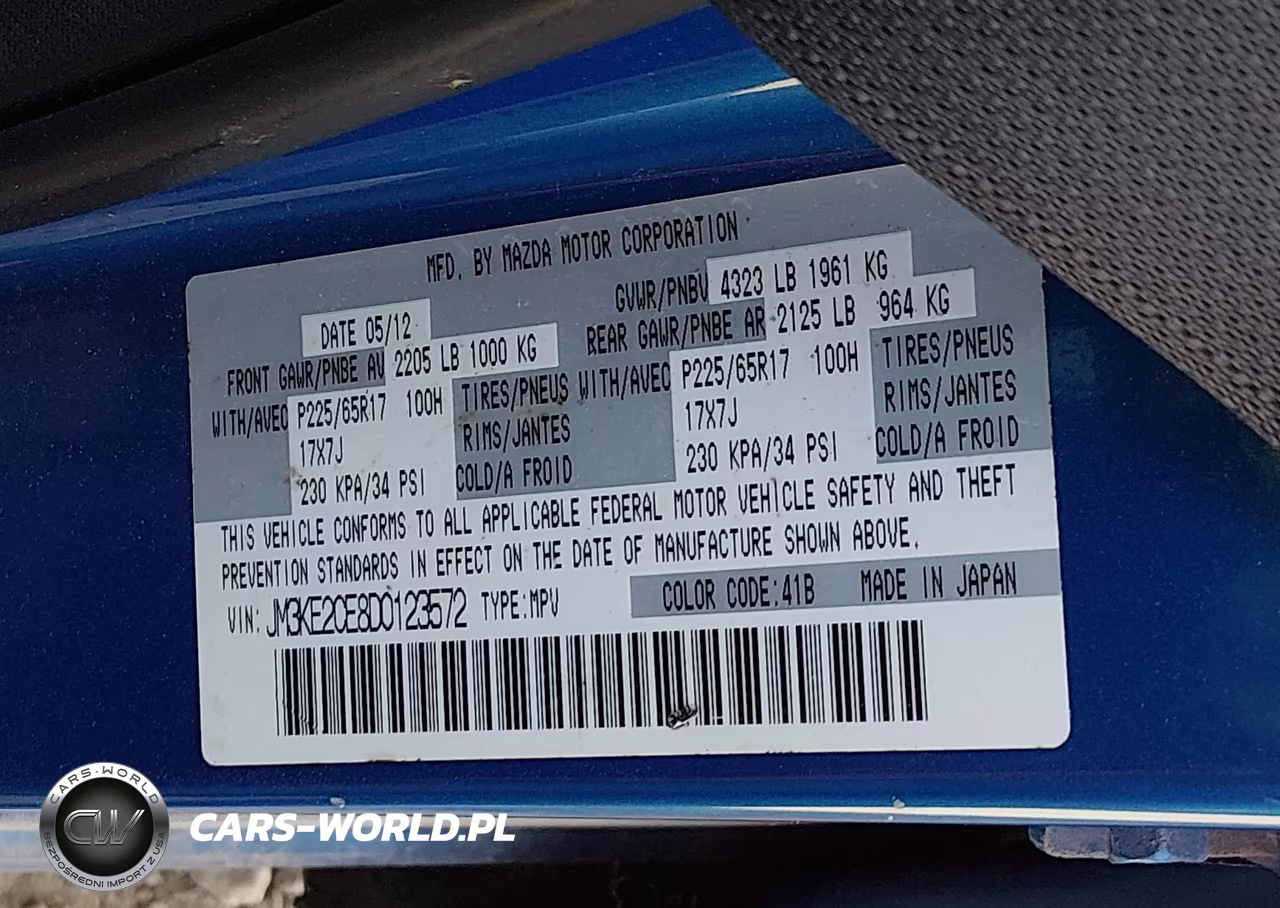 2013 Mazda Cx-5 Touring VIN:JM3KE2CE8D0123572 - 9