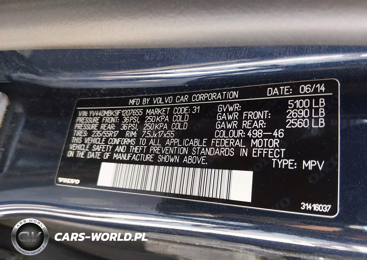 2015 Volvo Xc70 T5 Premier VIN:YV440MBK9F1207655 - 9