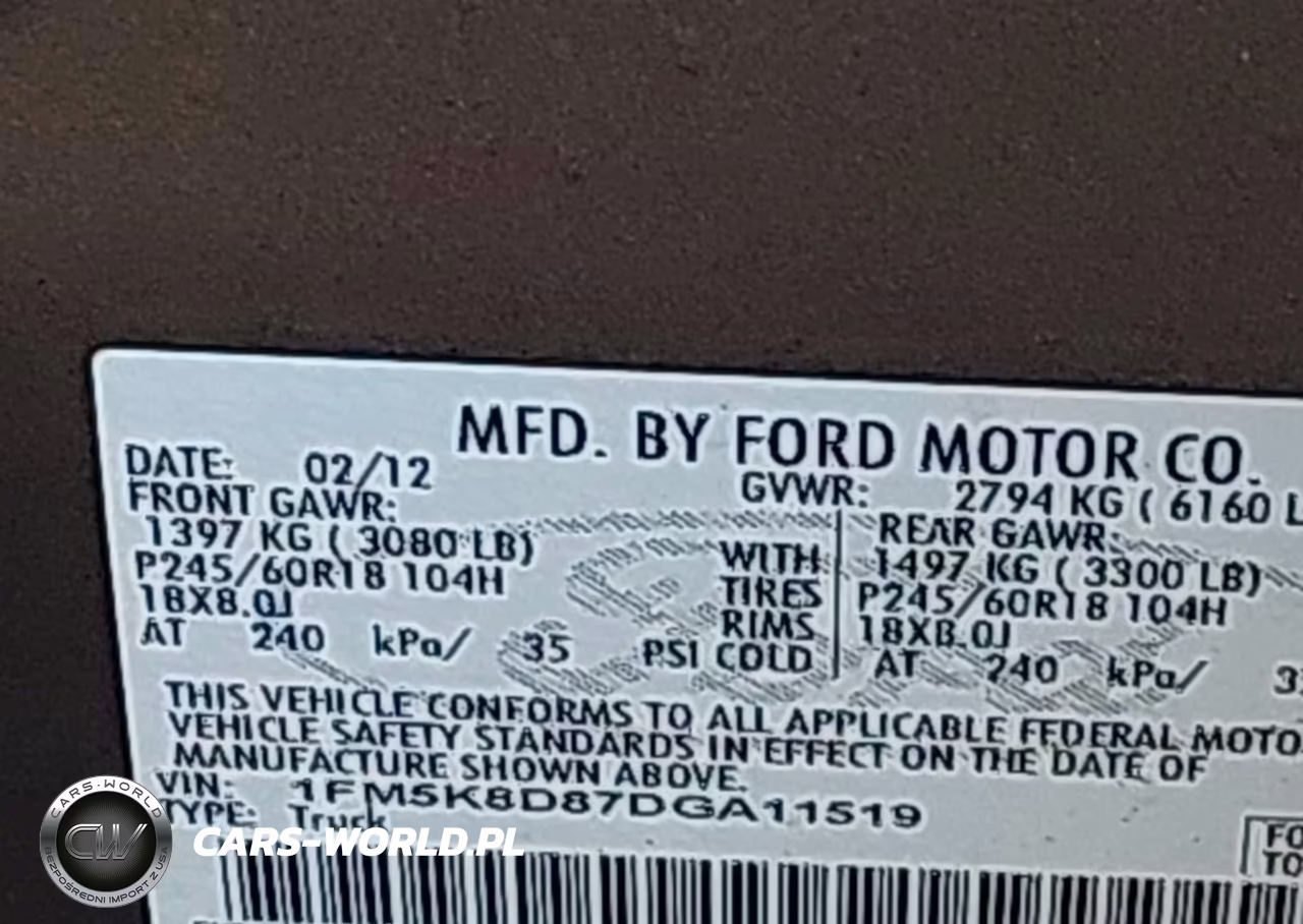 2013 Ford Explorer Xlt VIN:1FM5K8D87DGA11519 - 9