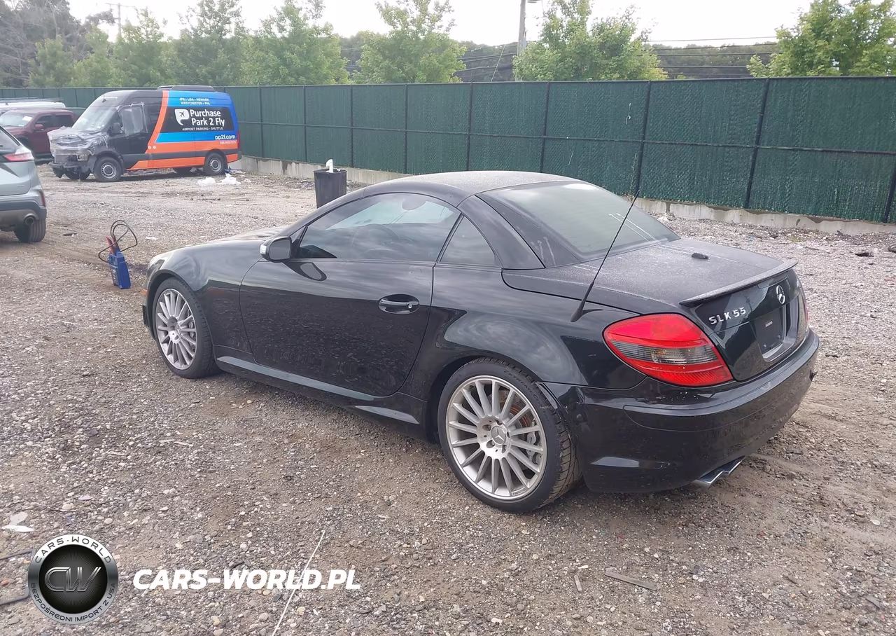 2006 Mercedes-Benz Slk 55 Amg VIN:WDBWK73F36F111580 - 3