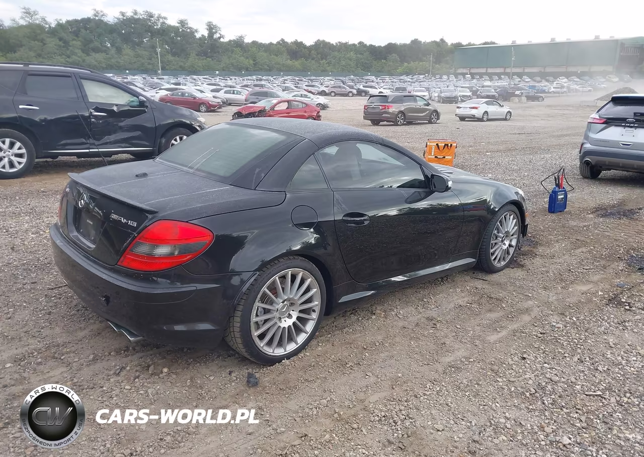 2006 Mercedes-Benz Slk 55 Amg VIN:WDBWK73F36F111580 - 4