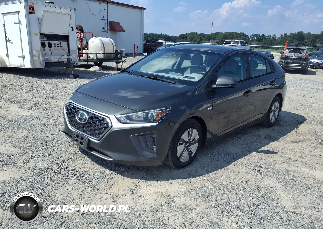 2020 Hyundai Ioniq Hybrid Blue VIN:KMHC65LC6LU218726 - 2