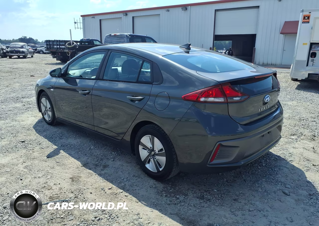 2020 Hyundai Ioniq Hybrid Blue VIN:KMHC65LC6LU218726 - 3