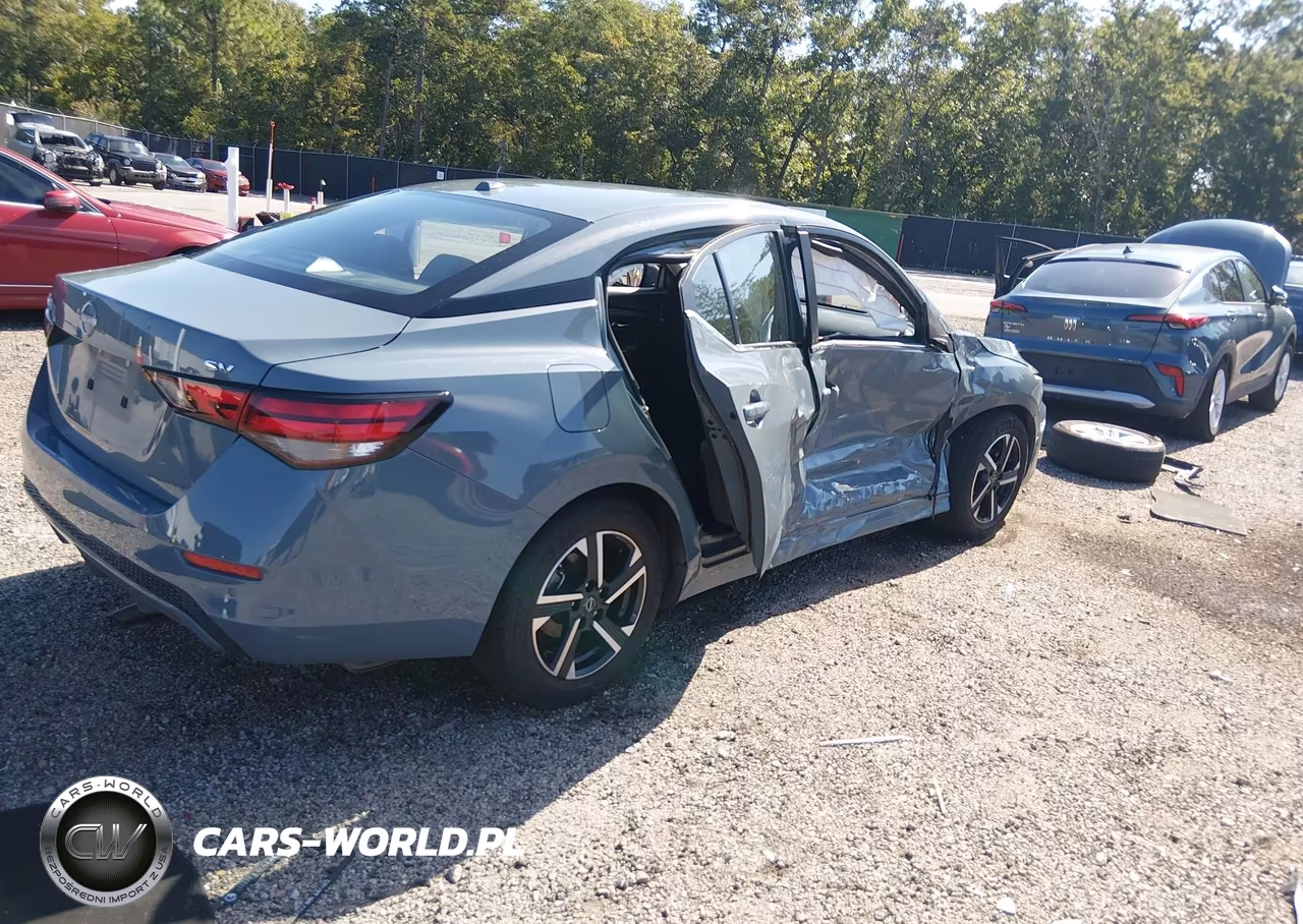 2024 Nissan Sentra Sv Xtronic Cvt VIN:3N1AB8CV5RY356695 - 4