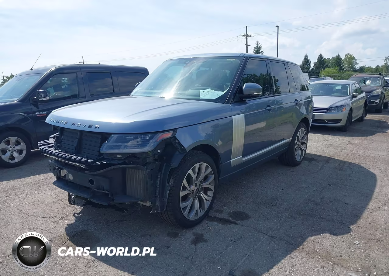 2019 Land Rover Range Rover 3.0L V6 Supercharged Hse VIN:SALGS2SV6KA550063 - 2