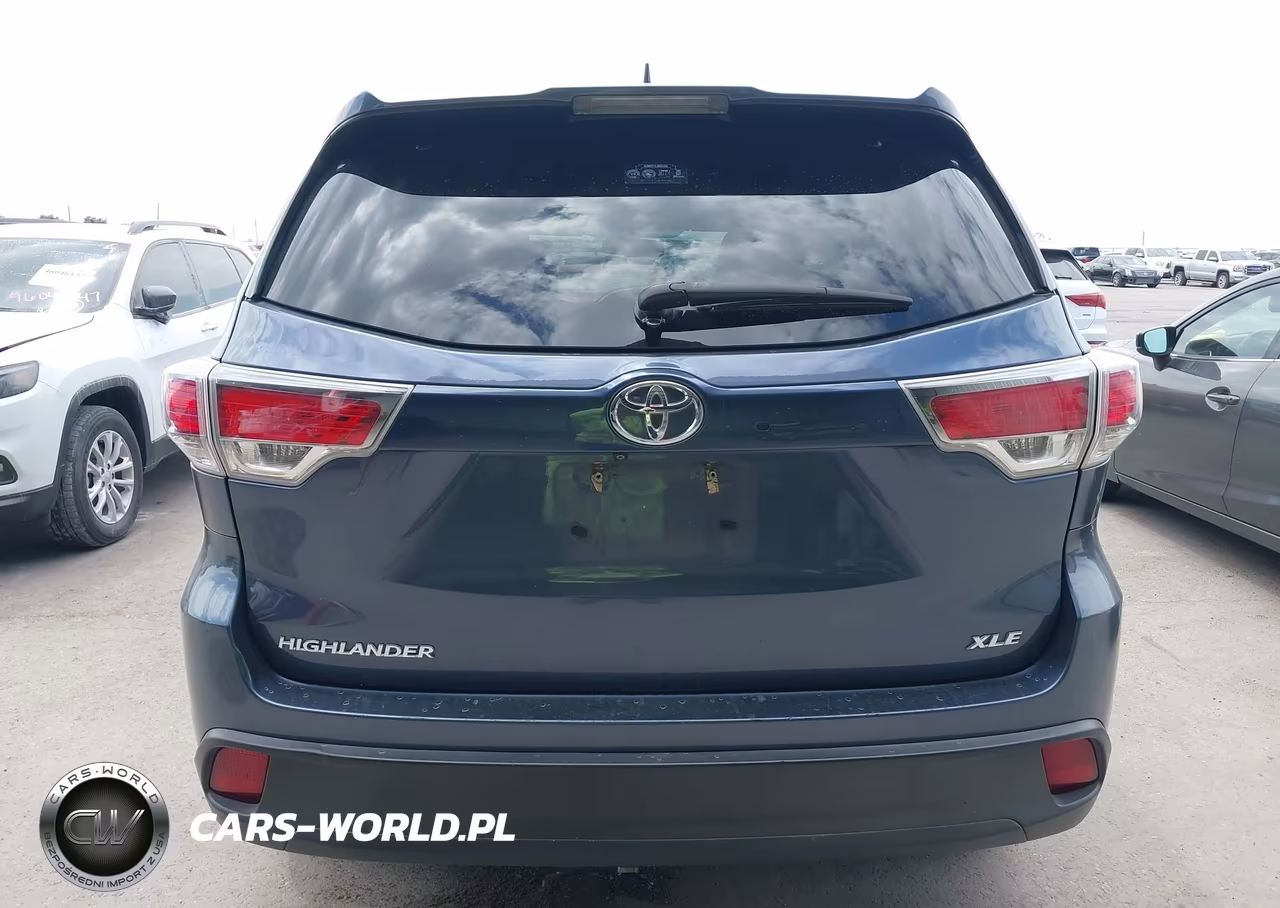 2014 Toyota Highlander Xle V6 VIN:5TDKKRFH9ES029389 - 16