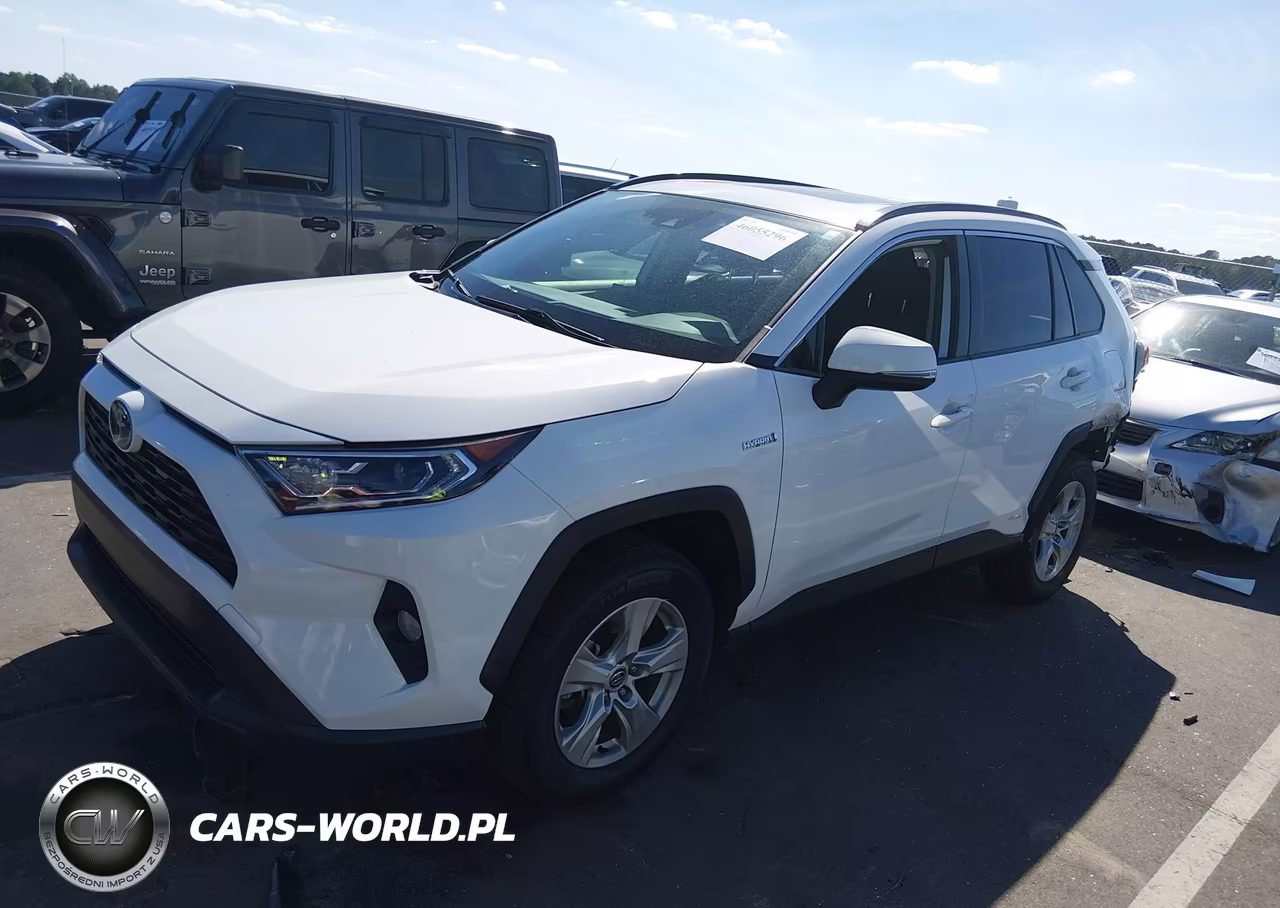 2020 Toyota Rav4 Hybrid Xle VIN:JTMR6RFV2LD003735 - 2