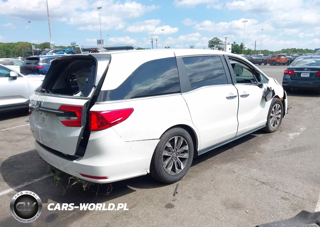 2021 Honda Odyssey Ex-L VIN:5FNRL6H75MB037149 - 4