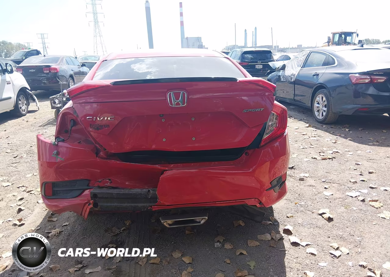 2019 Honda Civic Sport VIN:2HGFC2F86KH601083 - 16