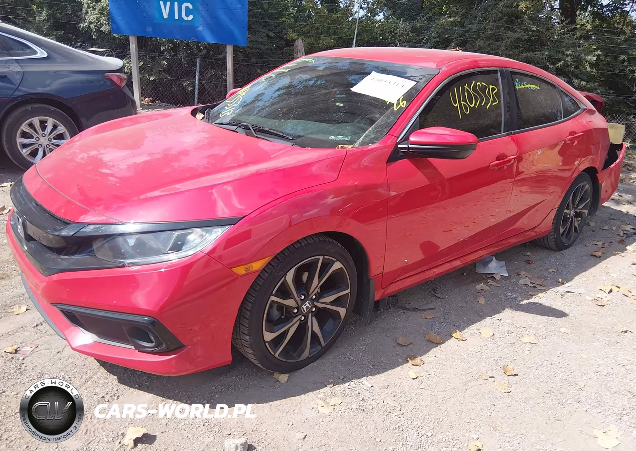 2019 Honda Civic Sport VIN:2HGFC2F86KH601083 - 2