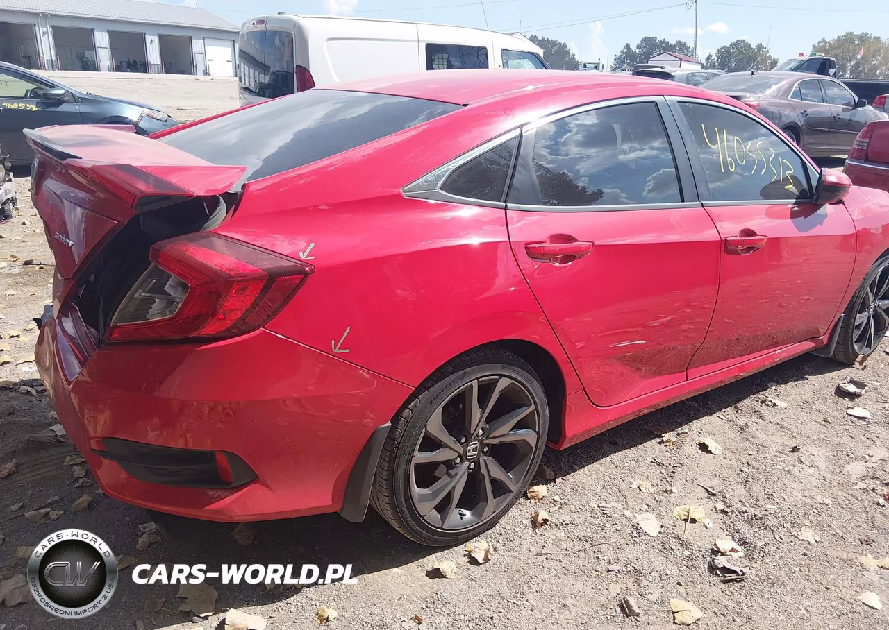 2019 Honda Civic Sport VIN:2HGFC2F86KH601083 - 4