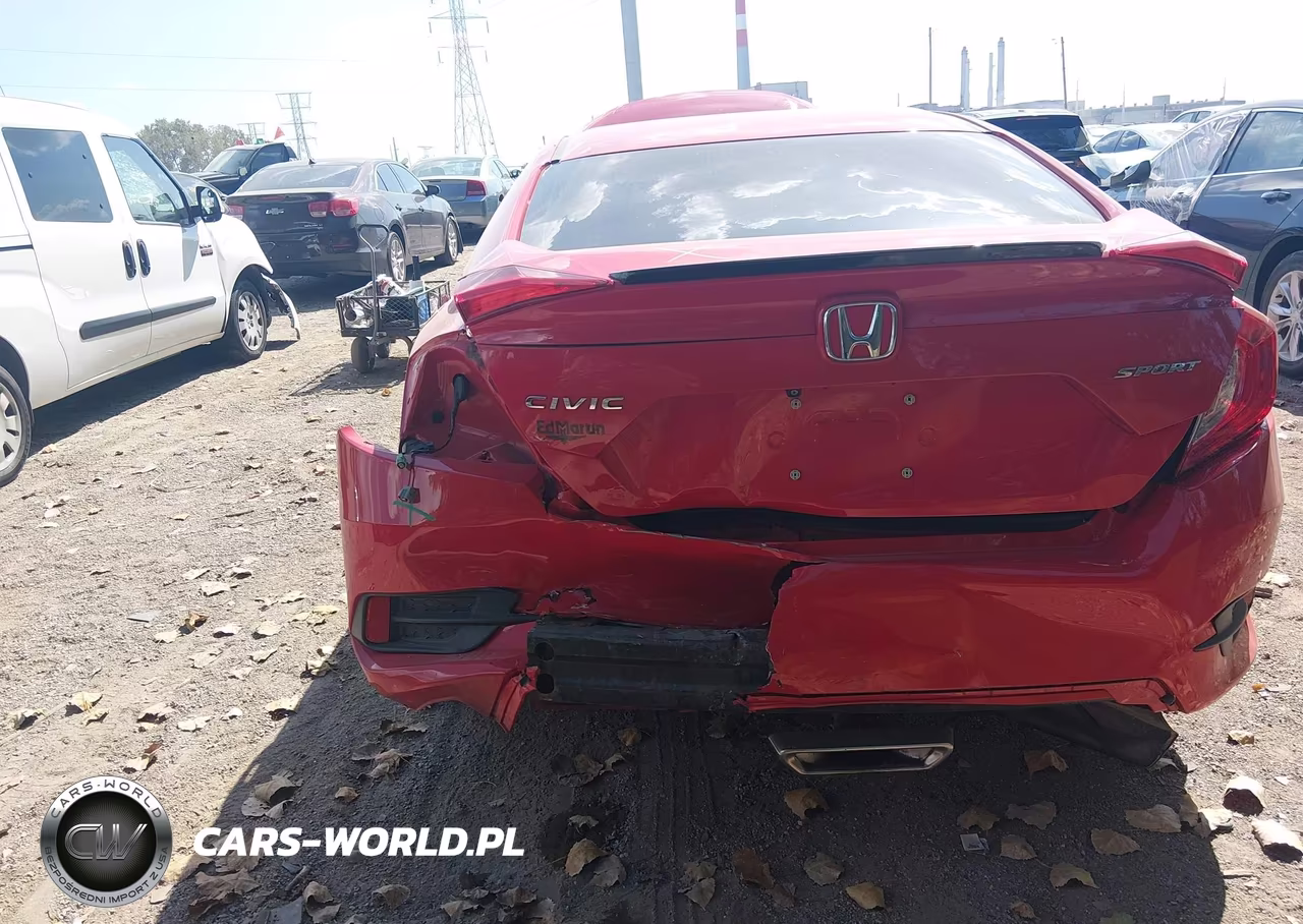 2019 Honda Civic Sport VIN:2HGFC2F86KH601083 - 6