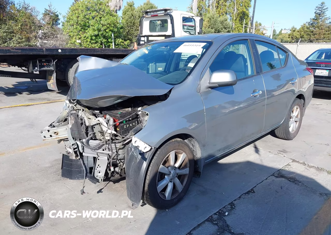 2012 Nissan Versa 1.6 Sl VIN:3N1CN7AP5CL848758 - 2