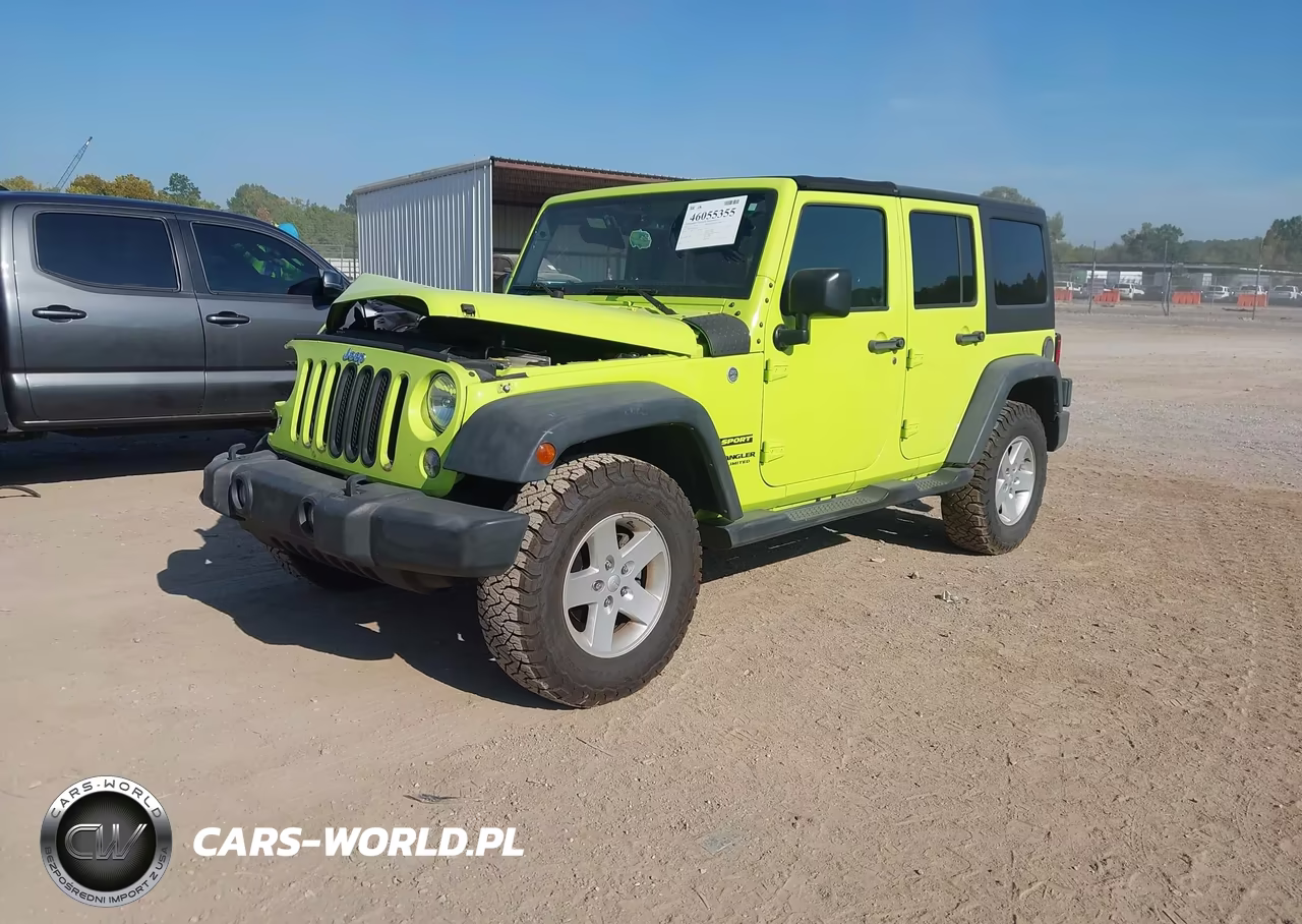 2017 Jeep Wrangler Unlimited Sport 4X4 VIN:1C4BJWDG2HL540699 - 2