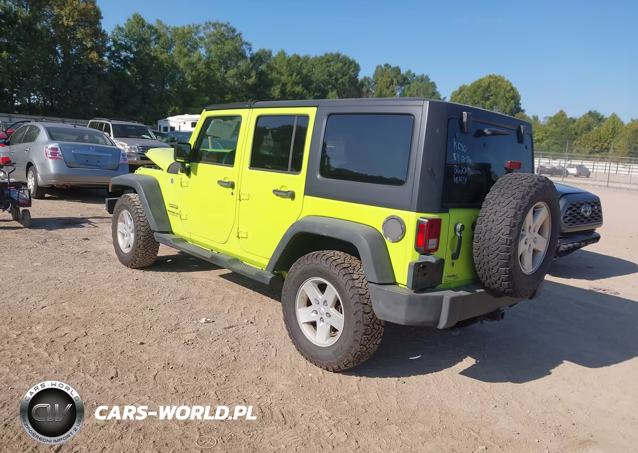 2017 Jeep Wrangler Unlimited Sport 4X4 VIN:1C4BJWDG2HL540699 - 3